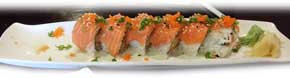 my favorite sushi roll is a combination of salmon and yellowtail
